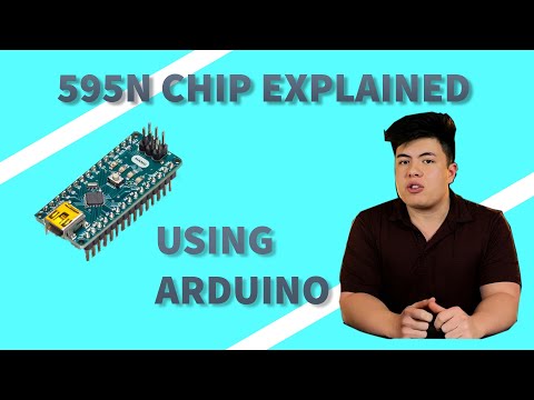 Serial-In Parallel-Out Shift Register Tutorial (SN74HC595N) using Arduino