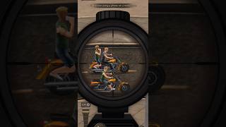 Kill the one using a phone on a motorcycle #sniping #shorts #gaming #b2kfans #freefirecomedy #games