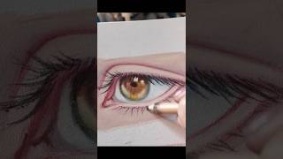 Never give up #drawingstyles #drawing #drawingprocess #painting #eyes #howtodraw #pastel #art