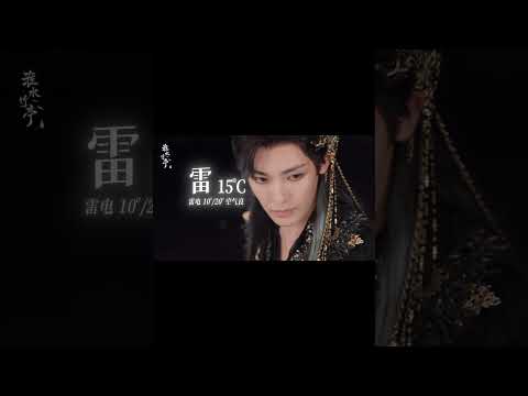 淮水竹亭版天氣美學！這預報我能看100遍 | 愛奇藝 #淮水竹亭 #劉詩詩 #張雲龍 #shorts