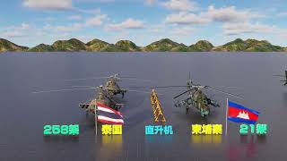 泰国VS柬埔寨军事实力对比 #热点新闻事件 #军事迷