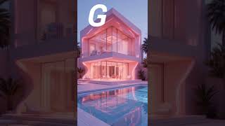 Your dream house Comment the first letter of your name#bedroom#name#viral shorts#short