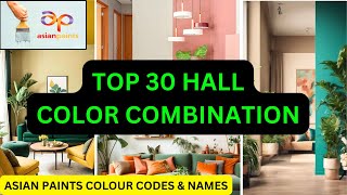 Discover BEST Color Combinations For Your Hall With Asian Paints | Hall painting colours with codes