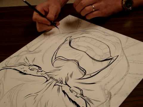 Gary Martin's Tulsa Inking demo part5