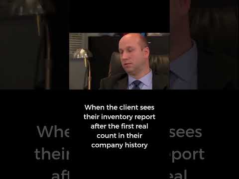 Inventory Shock  #erp #theoffice #saltydave #implementation  #accounting #business #warehouse