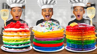 COOKING COLORFUL FOODS WITH THE PRINCE FAMILY CLUBHOUSE!