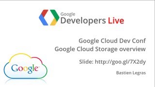 GDL Italia - Google Cloud Storage overview