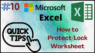 How to Protect Worksheet in Excel | How to unlock worksheet | Excel Lock and unlock worksheet