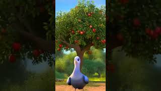 Dove living on the train track 😱 #train #dove #tree #ai
