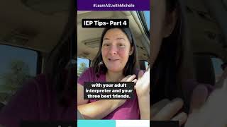 IEP Tips for Parents - Part 4 #shorts