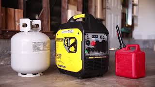 Champion 4500W Dual Fuel Inverter with CO Shield® (Model 201531)