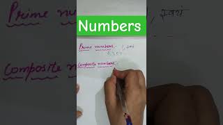 prime and Composite numbers #maths #algebra #easysums