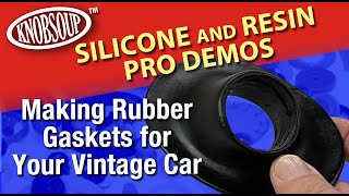 Making rubber products with semi-rigid resin