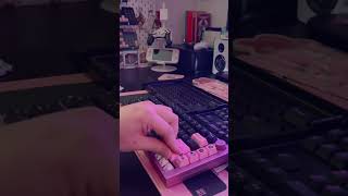 #blackpink in my fingertips ⌨️ 💗 #prismpink #gmmkpro #keeb