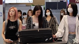트리플에스 입국길 tripleS airport arrival | GMP 250722