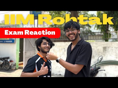 IPMAT IIM Rohtak Exam Reaction 2024! Abki baar no 400 paar? 🤔