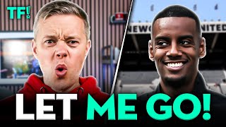 ISAK WANTS LIVERPOOL TRANSFER!