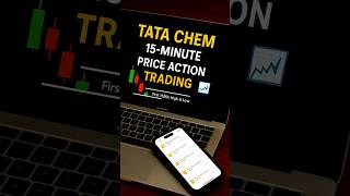 🔥 TATA CHEM 15-Min Price Action Strategy | 3-Min Trade Setup That Works! 💸📉  | #shorts