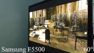 Samsung F5500 Plasma TV Viewing Angle