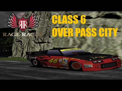 Rage Racer - Diable GP Class 6 - Over Pass City - Lizard Acceron -  Duckstation Playstation Emulator