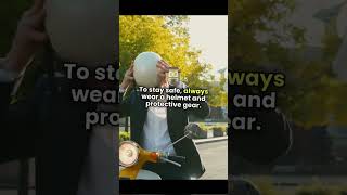 Electric Scooter Safety  What You Must Know  #SafetyMatters #ChildSafety#FoodSafety#HomeSafety