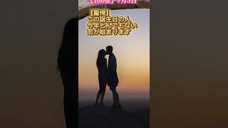 今年とんでもない恋が始まる人ランキング#誕生日占い#運勢ランキング#恋愛#出会い#運命