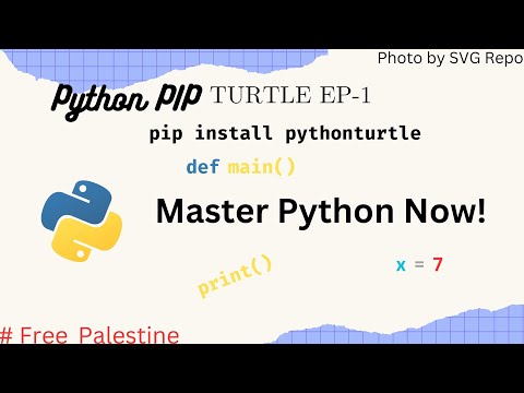 Python PIP: Turtle Ep-1