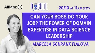 Can your boss do your job? The power of domain expertise in Data Science leadership