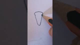 how to make cone icecream for kids ... #autodraw #art #drawing