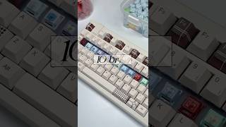 10 Switches · Typing ASMR · Creamy x Crisp x Punchy Vibes · Base75 Lineup #typingasmr #asmrkeyboard