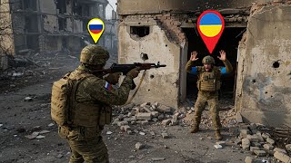 Brutal Street Combat in Bakhmut—GoPro Footage of Close-Range Firefight!