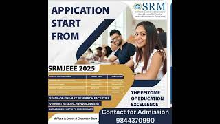🔥SRMJEEE 2025 Registrations Open😱SRM University Exam Dates Out #Shorts #SRMJEEE2025 #BTech #SRM