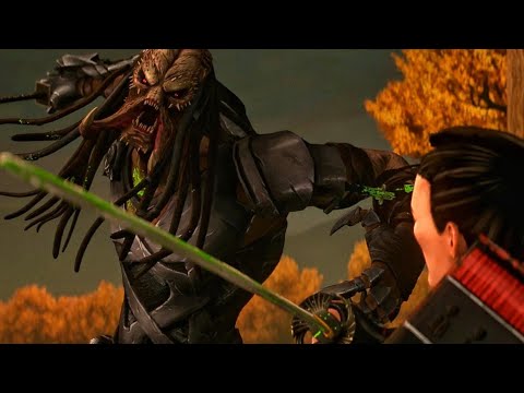 Predator vs Samurai & Ninja Epic Fight Scene | Predator: Killer of Killers (2025)