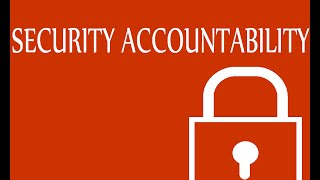 CISSP - Security accountability