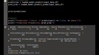 Customer Churn Prediction system using machine learning.