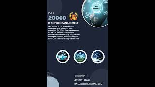 ISO 20000 Certification #ITservicemanagementsystem #iso20000 #royalimpactcertificationltd 9289152686