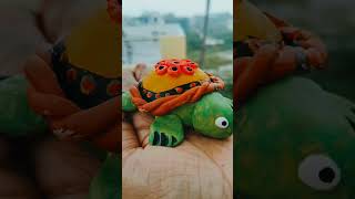 fevicryl mouldit #clay ideas #turtle #art #craft #fevicryl #mouldit #apkiakansha #clayart