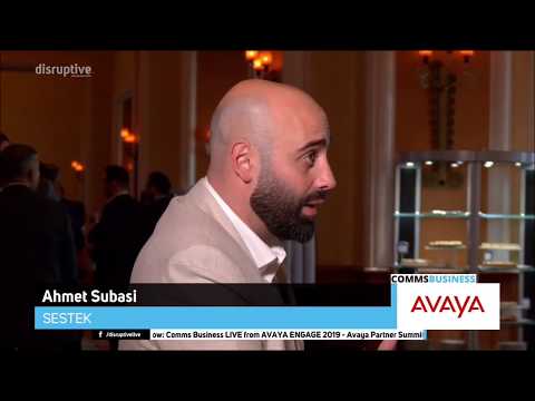 Sestek's Interview-Comms Business LIVE from AVAYA ENGAGE 2019 - Avaya Partner Summit Dubai