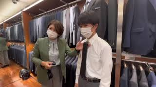 生徒作品　スーツセレクト様「新しい自分」