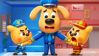 ラブール警部🔍ダンボールワールド★お仕事チャレンジ | 新エピソード | 赤ちゃんが喜ぶアニメ | 動画 | ベビーバス| BabyBus