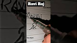 Ravi Raj logo brand #logo#logomaking#ytshorts#viralshorts#creativity#uniquelogo#logodesignin