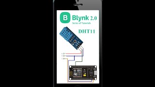 DHT11 interfacing with Blynk2 0  #Shorts