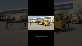 For sale! SOLD! For sale20-75 meter aerial truck, able to lift weights and haul