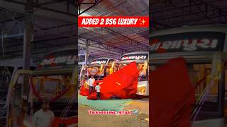 Congratulation Ashapura Travels ✨♥️ ll Added 2 Bs6 Sleeper Luxurious Bus #luxurybus #Travels #viral