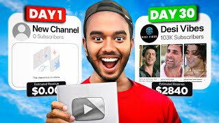 “I Started a Secret Youtube Channel – It Hit 100K in 46 Days!”