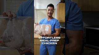 Easiest and TASTIEST meal prep chicken (with a crock pot) #mealprep #fitdad #chicken