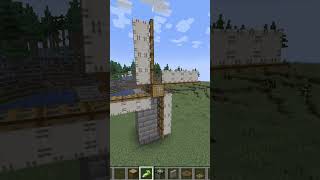 How to set up a Simple Windmill in Minecraft Create Mod