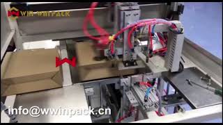 WIN-WIN PACK Special Box Locking Machine/Box Erector/Selflock Tray Forming Machine/Carton Erector