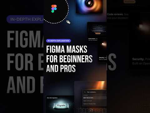 Figma Masks #figmatutorial #webdesign #figma