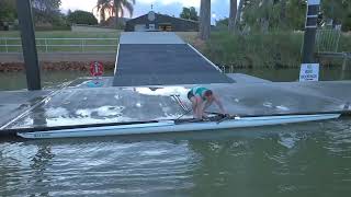 Largest Floating Pontoon in the Southern Hemisphere for Rowing - Renmark, South Australia